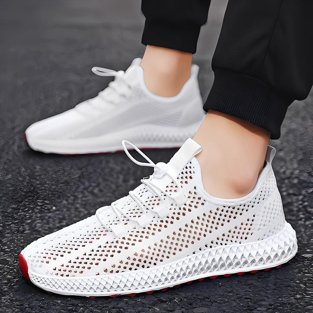 Chaussure de sport en maille orthopédique – baskets respirantes confortables homme