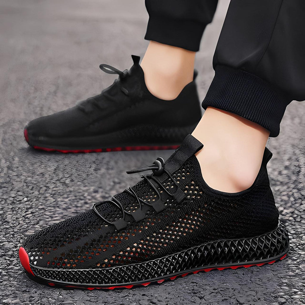 Chaussure de sport en maille orthopédique – baskets respirantes confortables homme