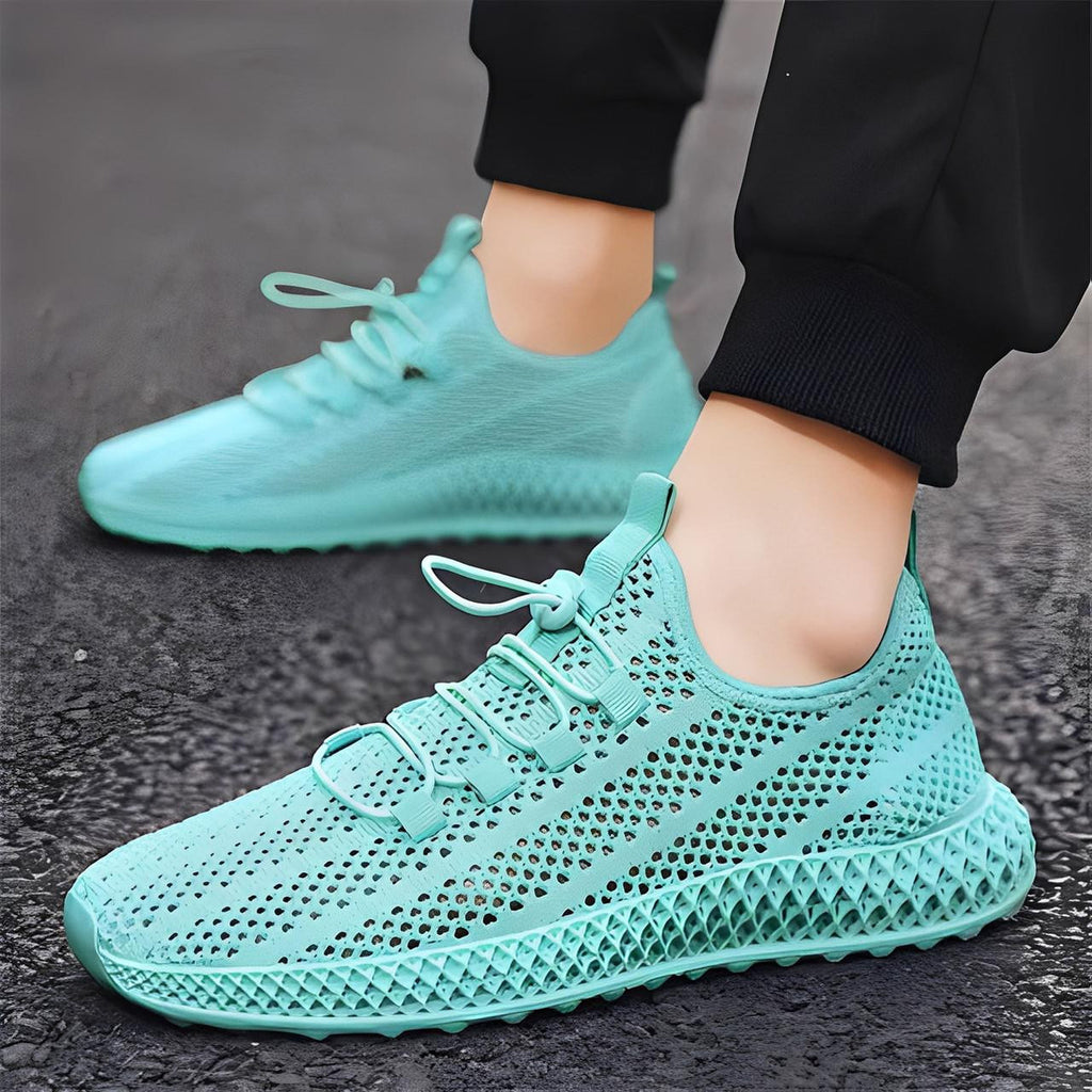 Chaussure de sport en maille orthopédique – baskets respirantes confortables homme