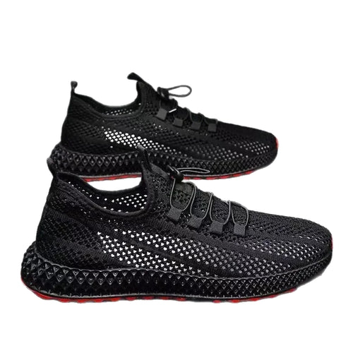 Chaussure de sport en maille orthopédique – baskets respirantes confortables homme