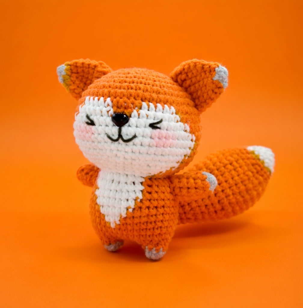 Fox Beginner Crochet Kit