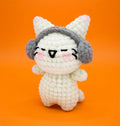 Headphone Kitten Amigurumi Crochet Kit