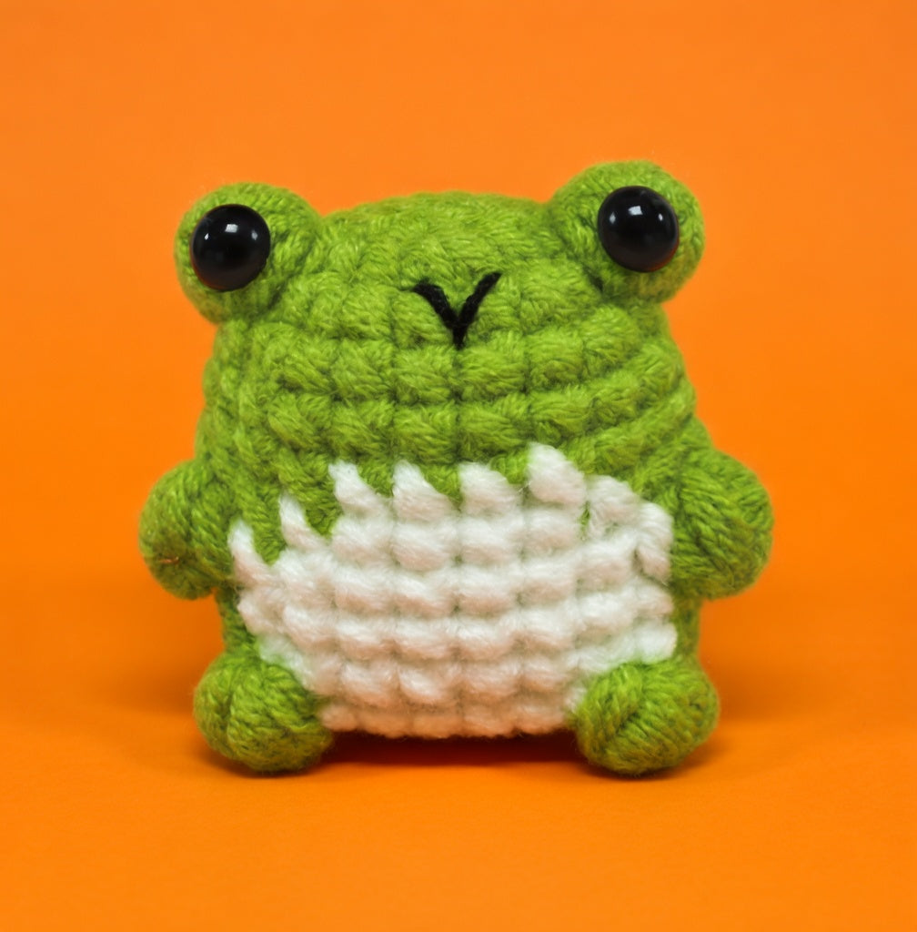 Frog Amigurumi Crochet Kit