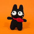 Backpack Kitten Amigurumi Crochet Kit